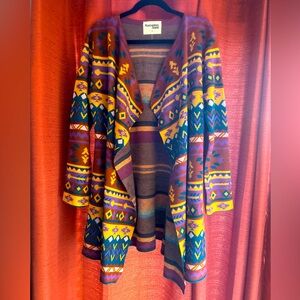 New Savanna Jane The Bella Tarwin Aztec Cardigan Size S